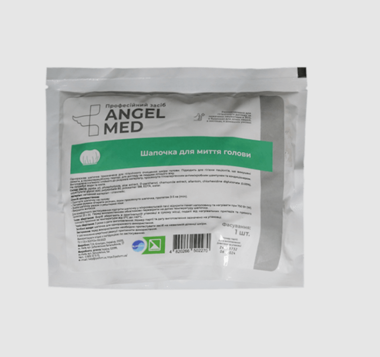 Angel Med шапочка для миття голови 1 шт