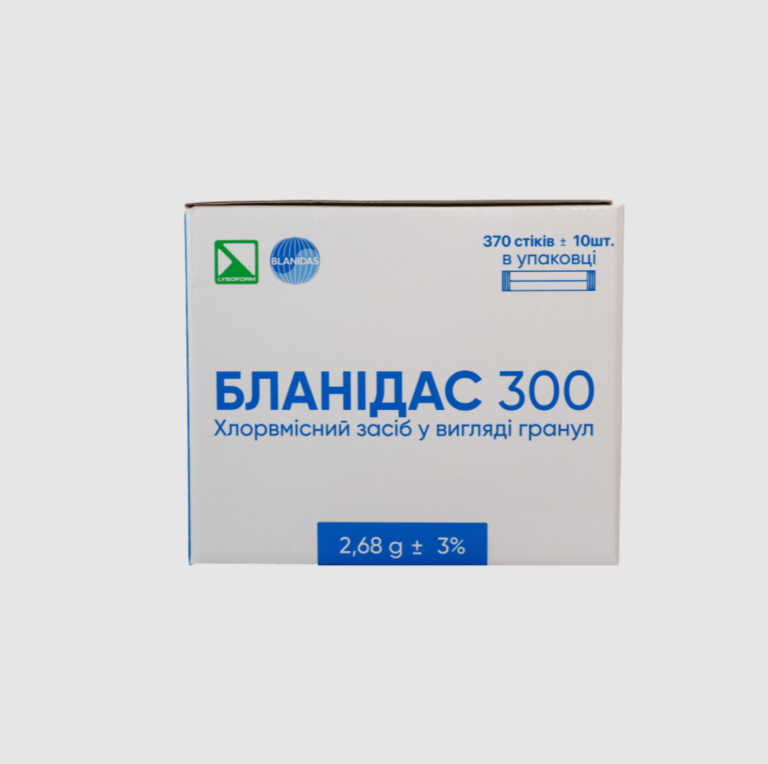 Бланідас 300 (Blanidas 300) (гранули), 370 стіків