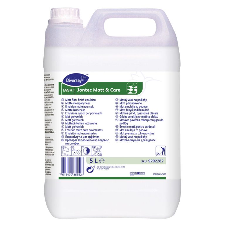 Матова захисна емульсія для підлоги - TASKI Jontec Matt & Care, 5L