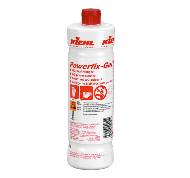 Гелевий засіб для інтенсивного чищення унітазів та пісуарів Kiehl Powerfix-Gel, 1 л