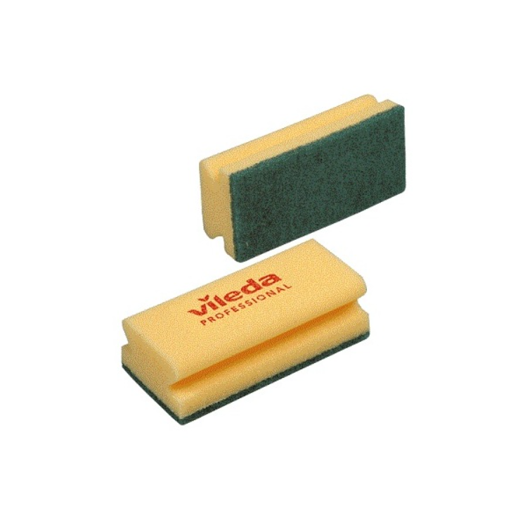 Губка High Foam Backed Scourer із зеленим абразивом,