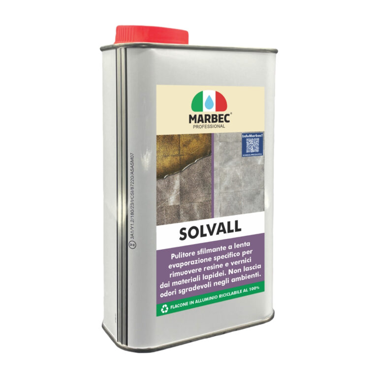 SOLVALL — мийний засіб для видалення смол і фарб з каменю, 1 л