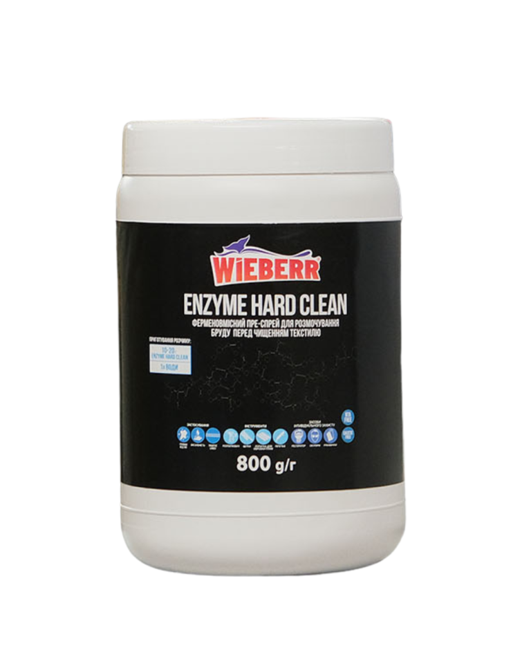 Засіб для попереднього змочування Wieberr Enzym Hard Clean