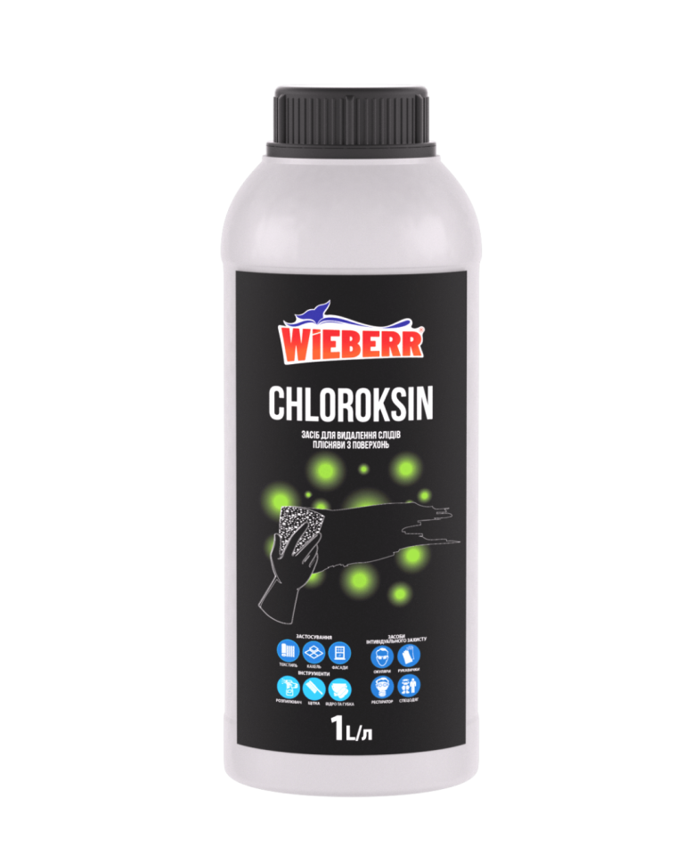 Засіб для видалення слідів плісняви з поверхонь Wieberr ChlorOxin